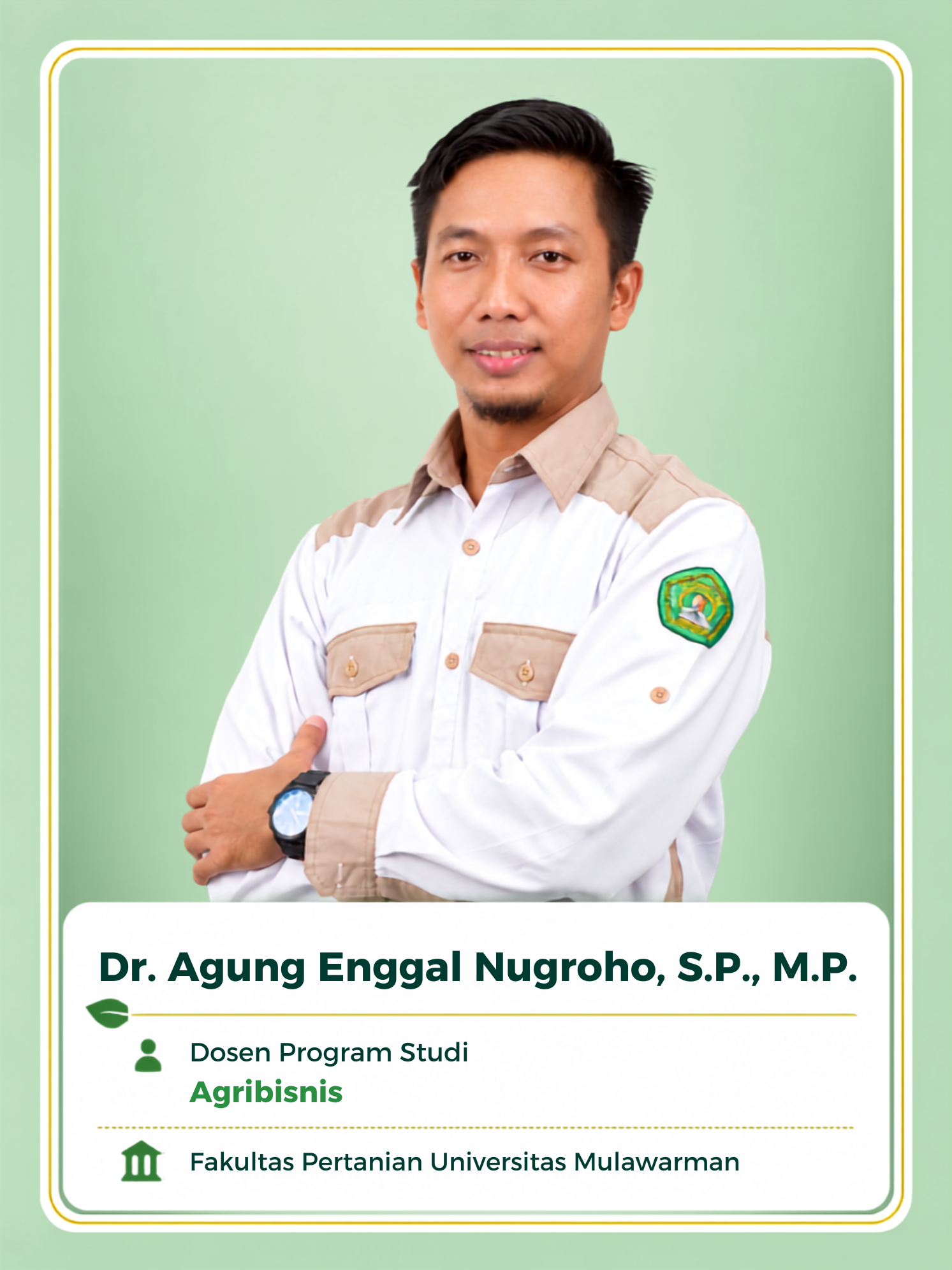 Foto dosen Program Studi Agribisnis