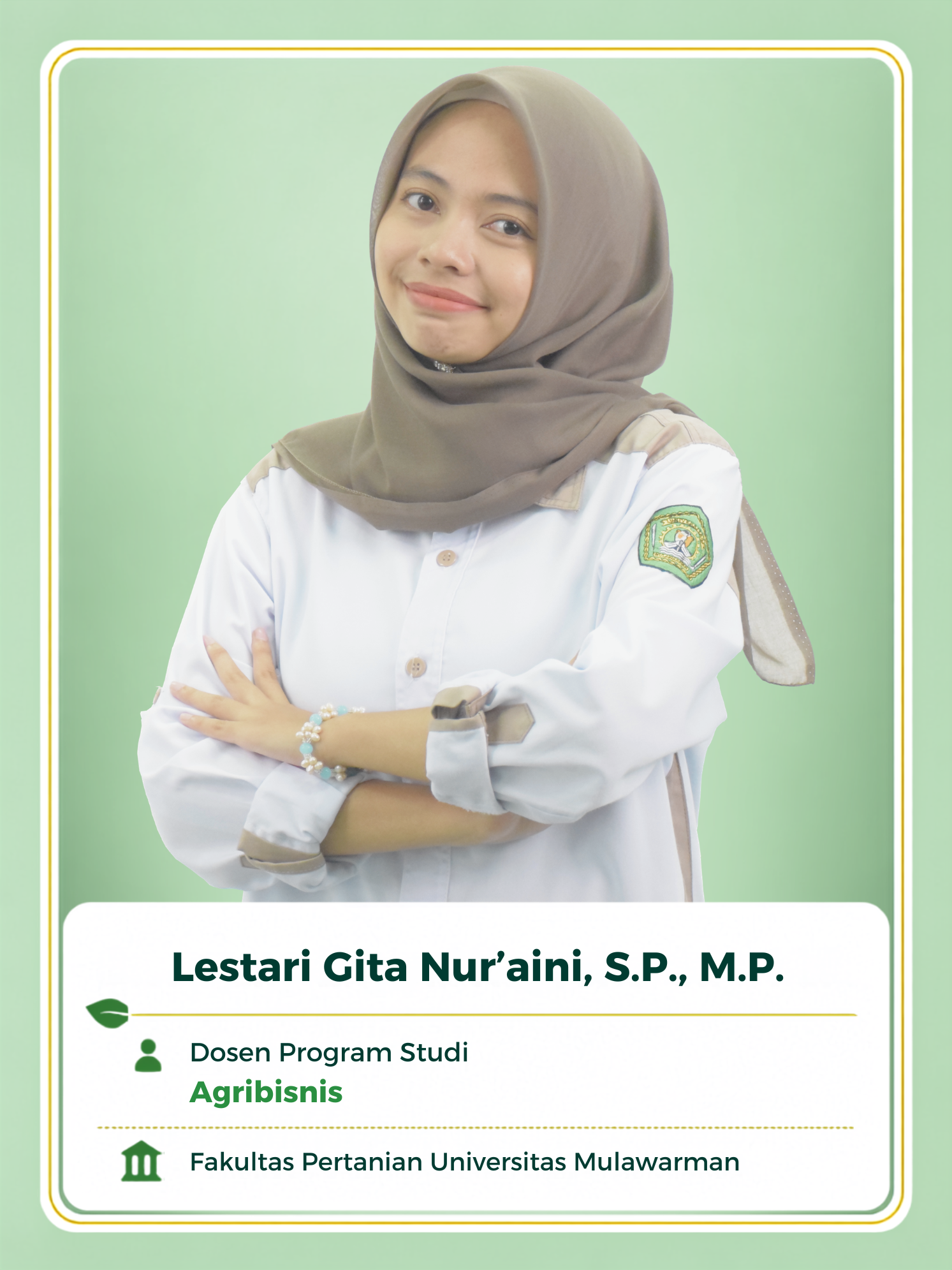 Foto dosen Program Studi Agribisnis
