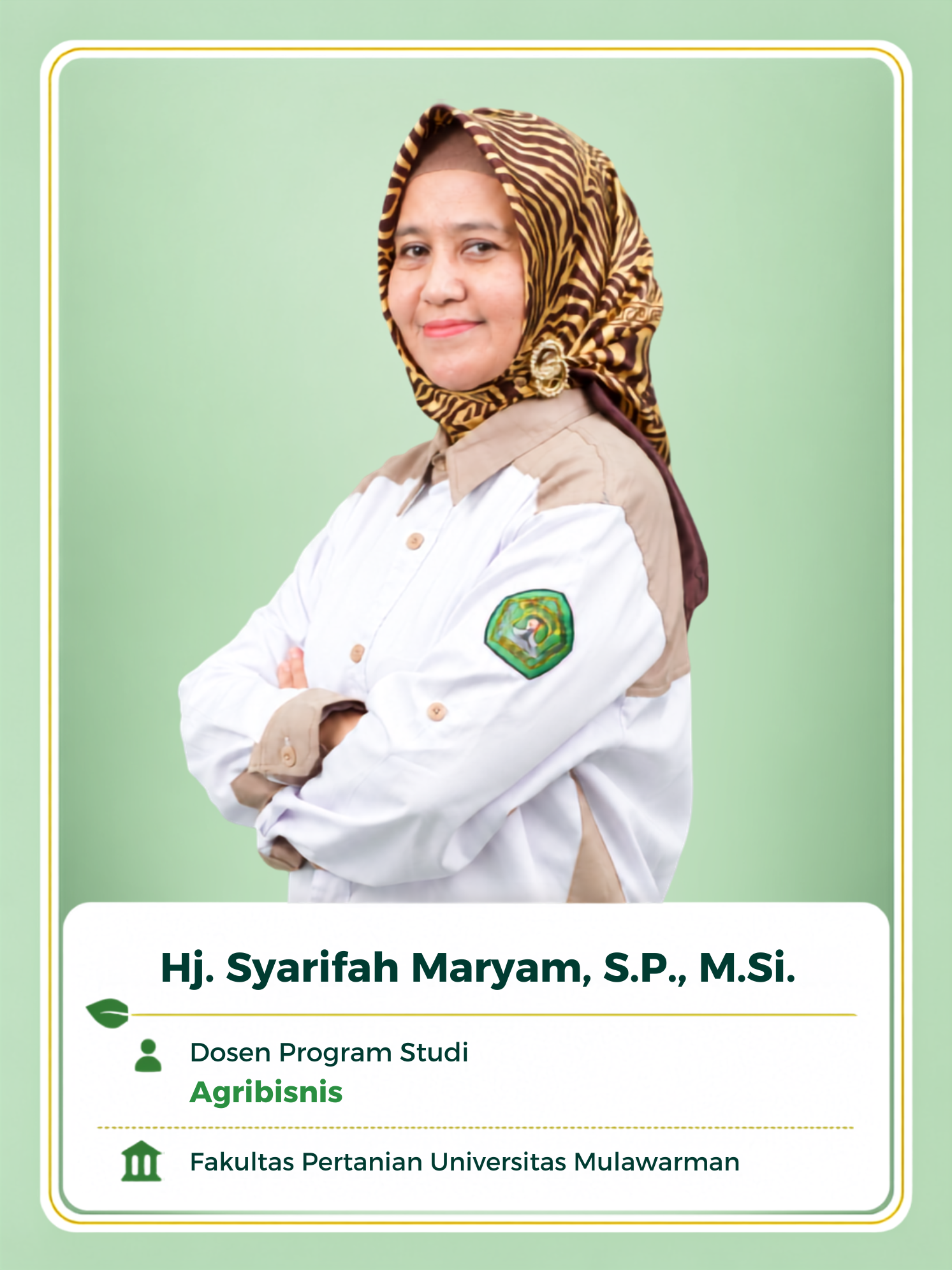 Foto dosen Program Studi Agribisnis