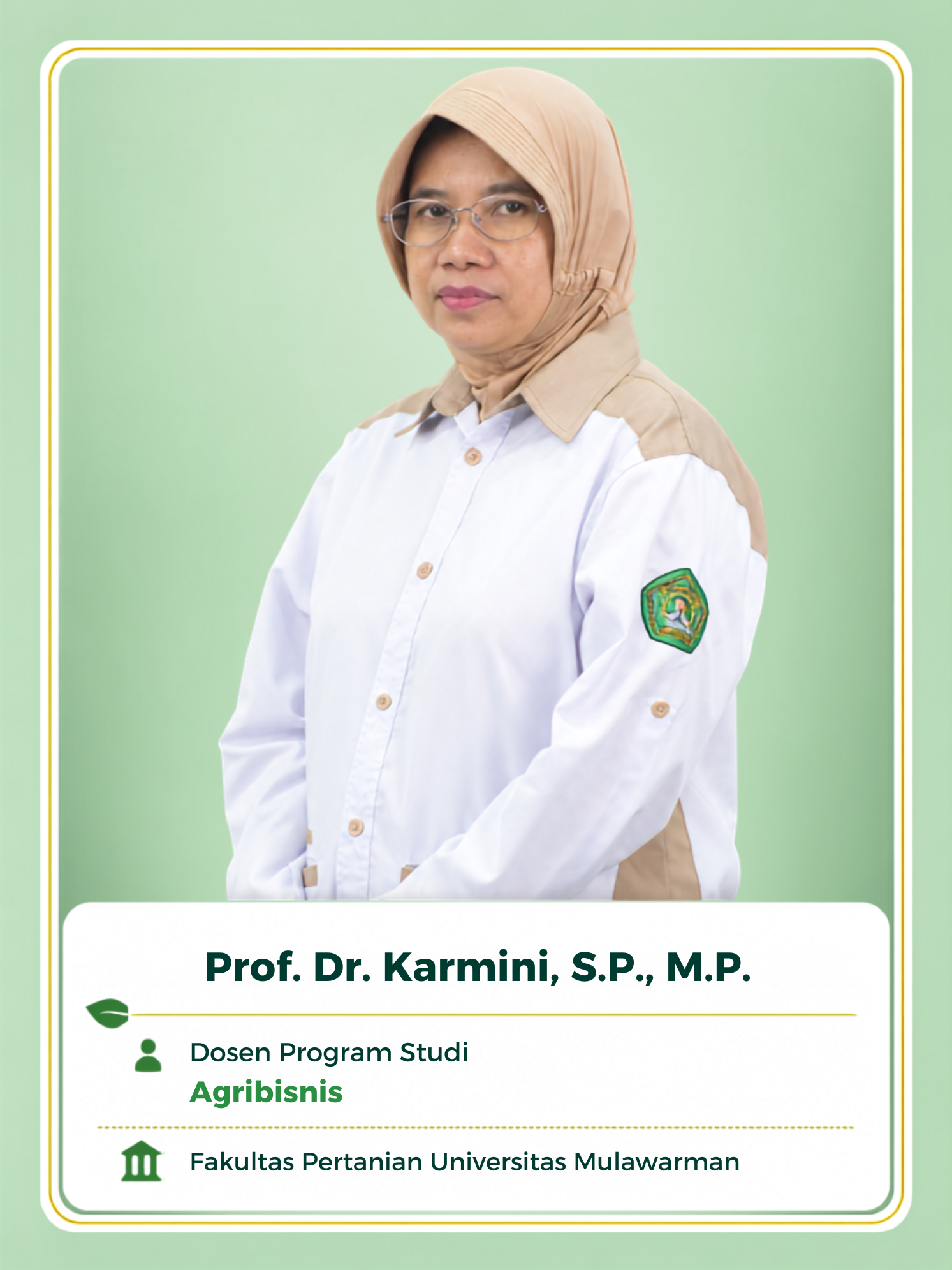 Foto dosen Program Studi Agribisnis