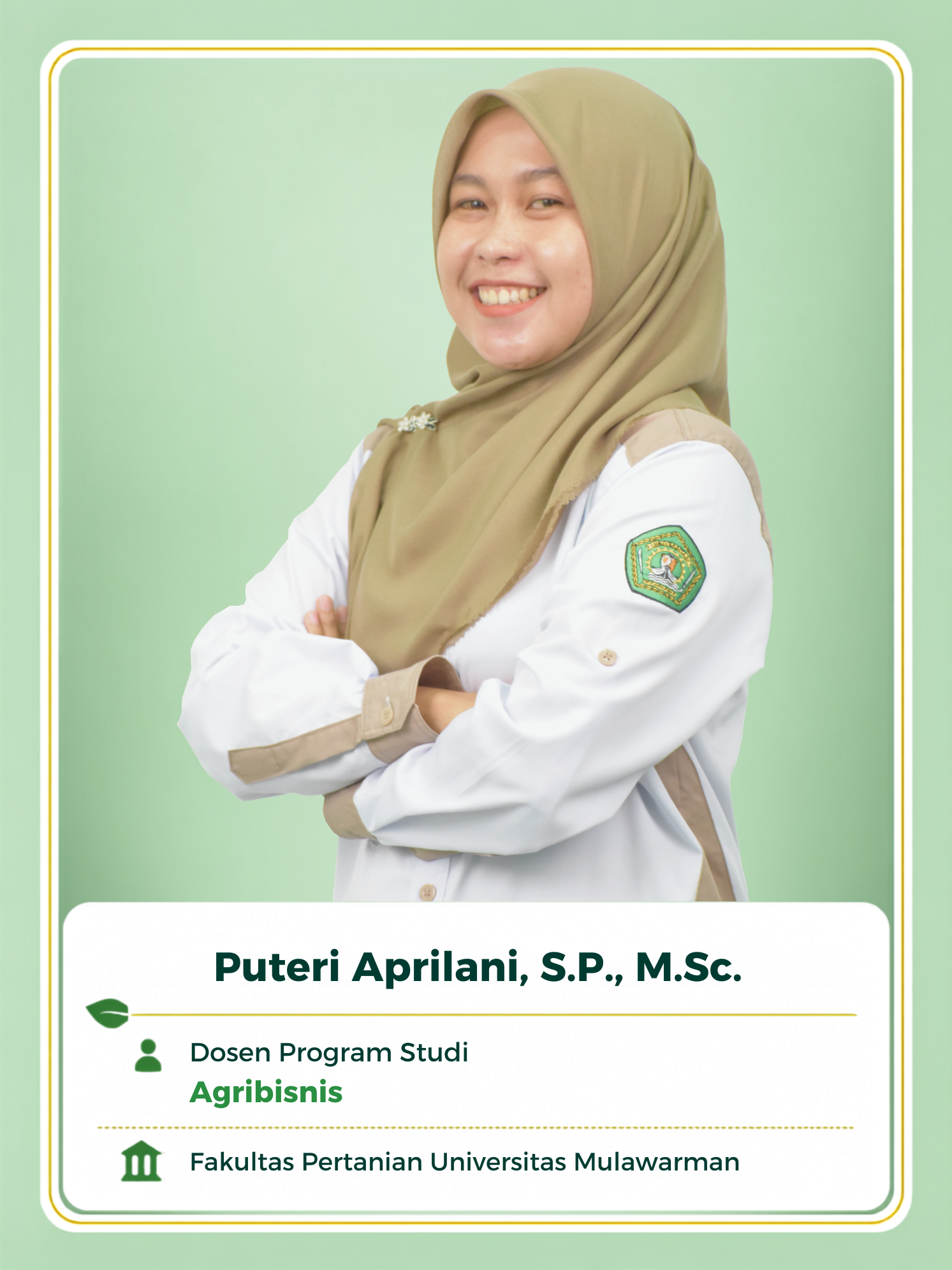 Foto dosen Program Studi Agribisnis