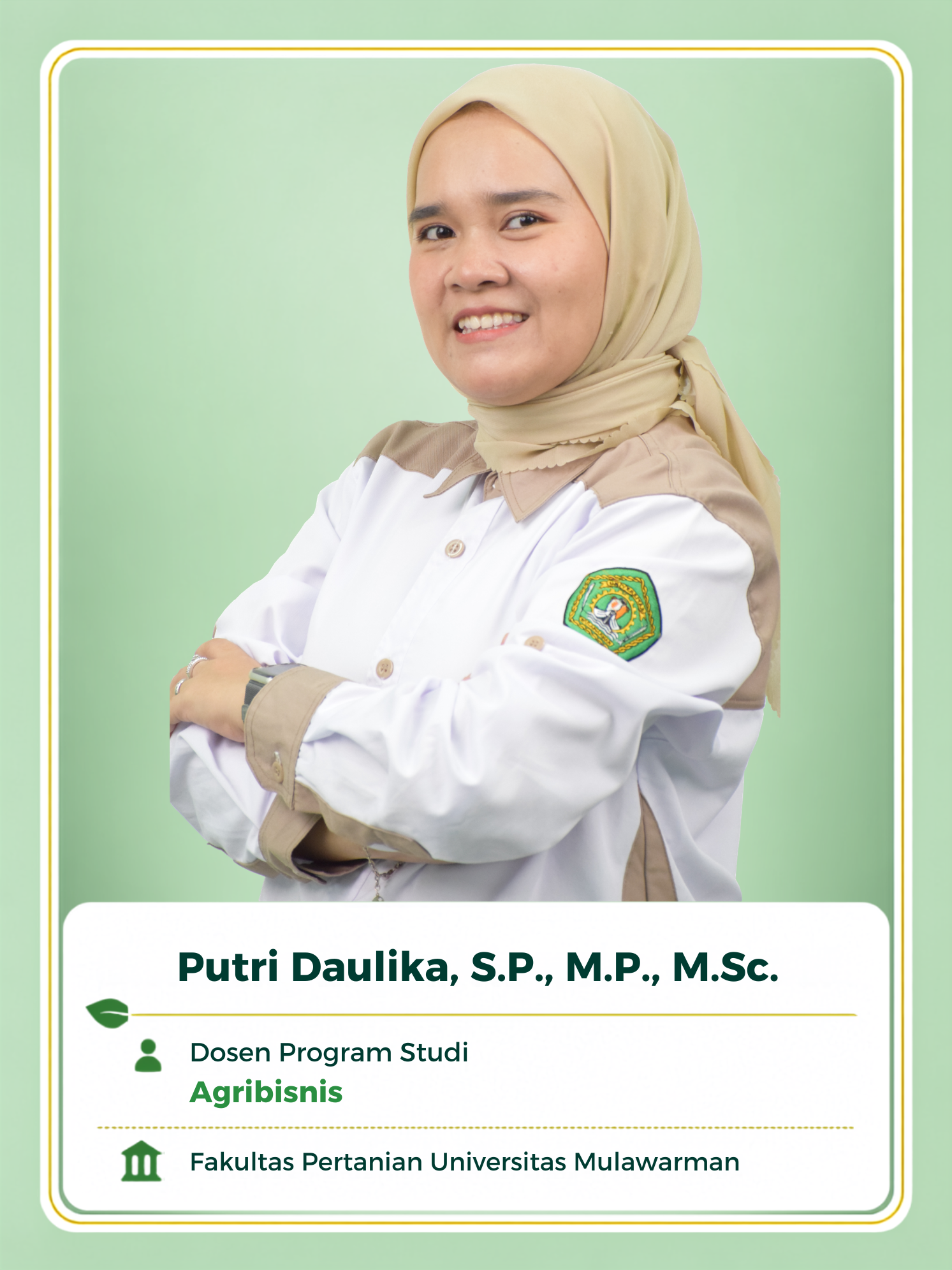 Foto dosen Program Studi Agribisnis