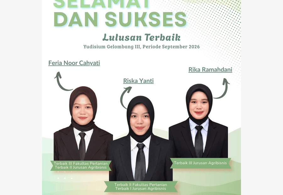 LULUSAN TERBAIK PERIODE SEPTEMBER 2026