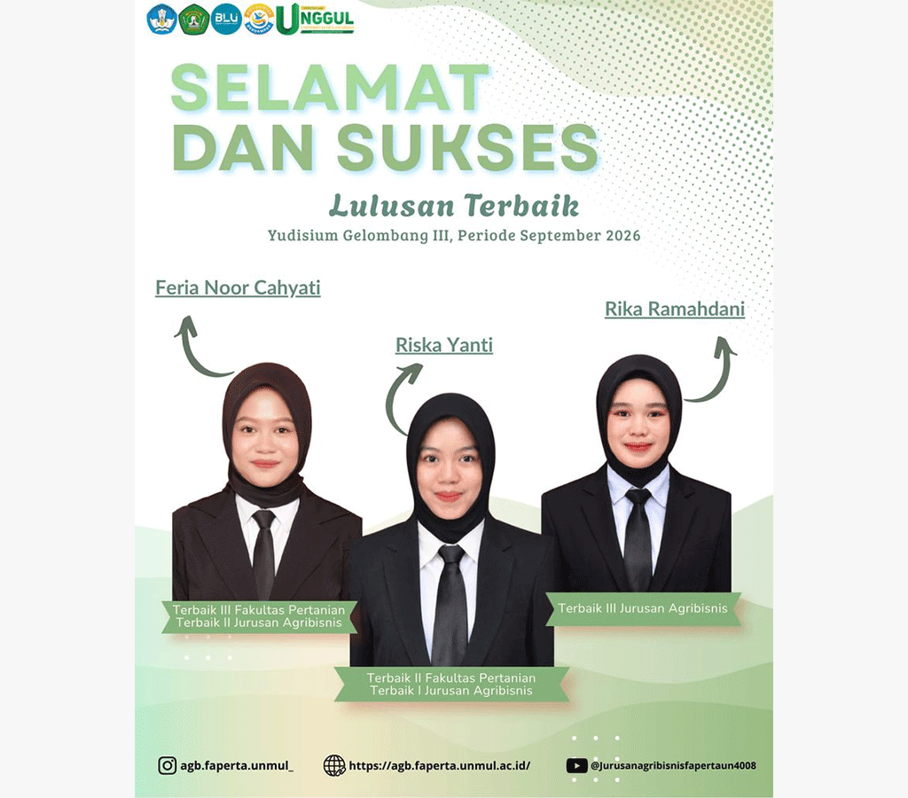 LULUSAN TERBAIK PERIODE SEPTEMBER 2026